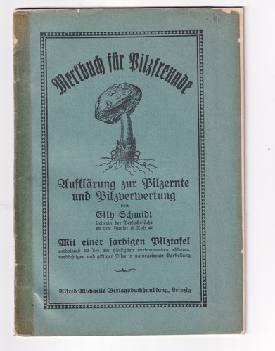 Merkbuch für pilzfreunde - merkbuch,